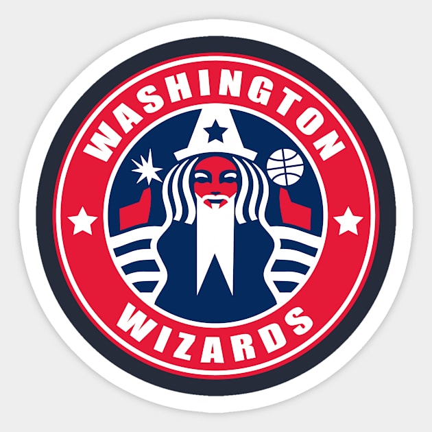 Washington Wizards Bucks Sticker by monitormonkey